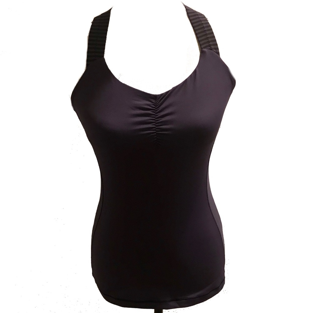 Lululemon Strappy Purple Tank - Picture 2 of 5